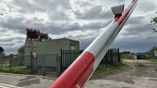 Winthorpe Level Crossing Nottinghamshire 04092024 [upl. by Haleeuqa]