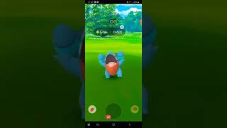 Community day Gible in countryside  Pokemon Go [upl. by Reinaldo]