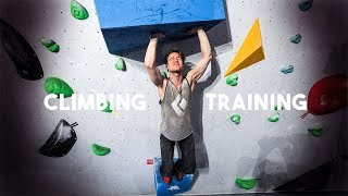 Climbing Training For Competition  Eric VS 5 Problems  Olympics next [upl. by Nylorak]