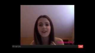 Laura Marano Live Stream 71913 [upl. by Enelram138]