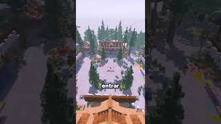 Você ACHOU o MELHOR servidor de MINECRAFT✅ minecraft minecraftbrasil mobile [upl. by Adnamor]