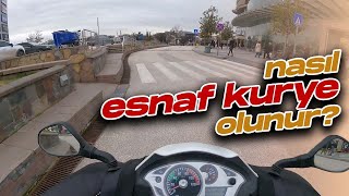 Nasıl Esnaf Kurye Olunur  Kuryenin Bir Günü  Yemeksepeti Express [upl. by Schick]