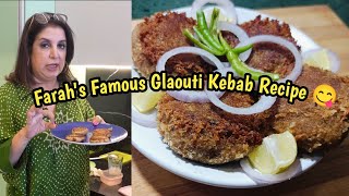 Farah Khans Tasty Starters recipe Galouti KababFarahKhanK [upl. by Nikolos509]