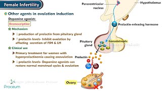 Female Infertility Ovulation Induction Agentsamp Other Agents in Ovulation Induction [upl. by Glantz]