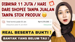 BONGKAR RAHASIAKU 11 JUTA  HARI DARI SHOPEE AFFILIATE ‼️ TRIK BANYAK KOMISI DI SHOPEE AFFILIATE [upl. by Hedvig]