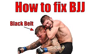 The problem with Jiu Jitsu in MMA and how to fix it [upl. by Skcirdnek]