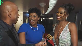 GRAMMYs Coco Jones Tears Up With Her Mom After RampB Win Exclusive [upl. by Duile522]