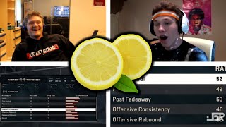 NBA 2K15 LEMON JUICE PACK CHALLENGE VS MY BRO [upl. by Millham]