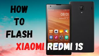 How to flash Xiaomi Redmi 1S  Flashing Guide with SP Flash Tool [upl. by Irik]