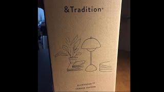 amp Tradition  FLOWERPOT VP9 PORTABLE LAMP [upl. by Atikehs]