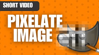 How to Pixelate Image in GIMP [upl. by Aleakam]