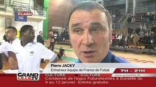 Futsal  France  Belgique 2 à 2 [upl. by Eiboh110]