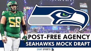 NFL Mock Draft Seattle Seahawks 7Round Draft Picks For 2024 NFL Draft  Post Free Agency Edition [upl. by Audi]