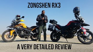 Zongshen  Road Prince Cyclone RX3  A very detailed review  Part 1 [upl. by Nylrahs340]