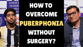 How To Overcome Puberphonia Without Surgery  PrePost Voice Therapy  In 8 Days  slpsanjaykumar [upl. by Ffilc]