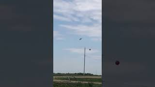 Little Toot Biplane low pass [upl. by Ledba]