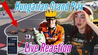 F1 REACTION HUNGARIAN GRAND PRIX  Inc Qualifying and Raceday [upl. by Llerdnad]