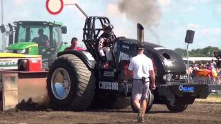 Team Herlevi Pro Stock 35t  Tractor Pulling Edewecht 2013 by MrJo [upl. by Acirt588]