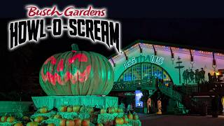 Busch Gardens Williamsburgs HowlOScream 2024 A Frighteningly Fun Review [upl. by Nnadroj]