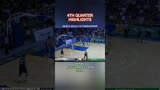 4th Quarter Highlights Nueva Ecija vs Pangasinan  MPBL Regular Season 2024 nuevaecija pangasinan [upl. by Otrebron792]