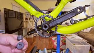 How To Remove RaceFace Crankset on PF30 Press Fit Bottom Bracket [upl. by Acirretahs859]