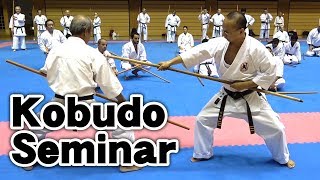 Hiroshi Akamine senseis Kobudo seminar  BoampSai  赤嶺浩先生の古武道セミナー  第一回沖縄空手世界大会 [upl. by Amalia]