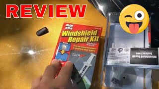 Blue Star Windshield Repair Kit Review [upl. by Nowahs]