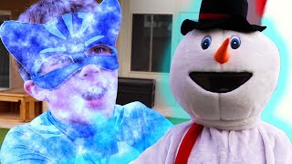 PJ Masks VS The Snowman ❄️ Super Hero Christmas Special ❄️ PJ Masks Official [upl. by Sile]