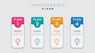 Animated PowerPoint Infographic Slide Design Tutorial [upl. by Buller]