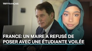 Un maire refuse de prendre une photo avec une bachelière voilée [upl. by Semreh]