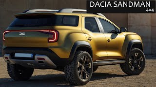 Dacia Sandman 4x4  A New OffRoad Vision for the Future Model [upl. by Ifok630]