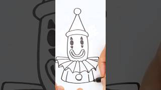 How to draw Kaufmo from The Amazing Digital Circus [upl. by Thora]