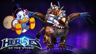 ♥ Heroes of the Storm Gameplay  Falstad Isnt Falstad Scrooge DQ66 [upl. by Leen]