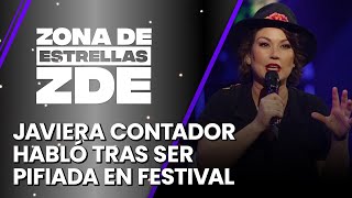 “Quedé llorando lo pasé pésimo” Javiera Contador luego de fallido show en Coihueco [upl. by Llebasi]