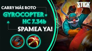 RIDICULAMENTE ROTO GANA TUS DOTAS RAPIDITO l GUIA GYROCOPTER DOTA 2 [upl. by Hillman]