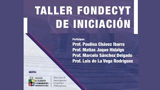 Taller Fondecyt de iniciación [upl. by Josiah628]