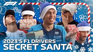 F1 Grid Does Secret Santa 2023 [upl. by Sateia]