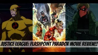 Justice League The Flashpoint Paradox Movie Review [upl. by Avrenim]