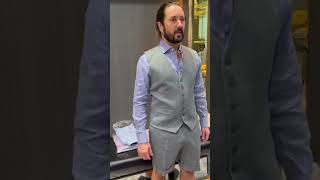 Tweed Suit  Bangkok Tailor  Suit Shorts [upl. by Imat647]