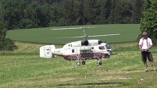 HUGE RC TURBINE SCALE HELICOPTER KAMOV KA32A FIRE FIGHTER MODEL WITH HIGH DETAILED ADDONS [upl. by Zeb]