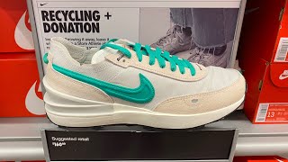 Nike Waffle One SE Light BoneStadium Green  Style Code DV0810001 [upl. by Strep]