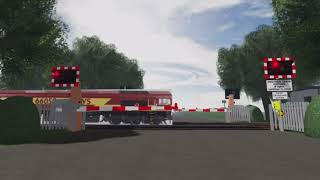 Talking E2S alarm Kirkwood Level Crossing  Roblox [upl. by Ilaire182]