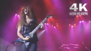 Megadeth  quotTornado of Soulsquot London 92  Remastered 4K 60FPS [upl. by Iroj]