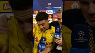 Jamie Carragher’s interview with Jadon Sancho 🤣 [upl. by Alaine205]