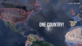 What if the US and the UK formed a Union  Hoi4 Timelapse [upl. by Araht]