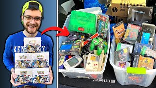 Trading Sealed Pokemon Card Boxes for Video Games HUGE Profit [upl. by Stockwell167]