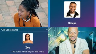 Big brother Mzansi Liema Sinaye Leads in Votes polls states [upl. by Barboza]