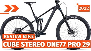 Cube Stereo One77 Pro 29 2022 Is It The Best Fullsuspension Bike [upl. by Franzoni]