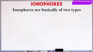 Micro30 The Ionophores  Transport of Molecules  Ions across the Biological Membrane shorts [upl. by Ander]