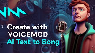 Voicemod Text to Song Free Online AI Music Generator  More songs and feats in 2023 [upl. by Olecram]